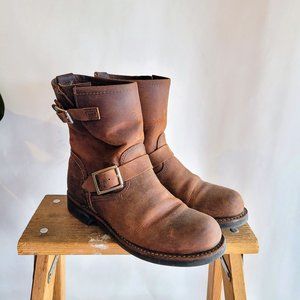 Red Wing moto boots